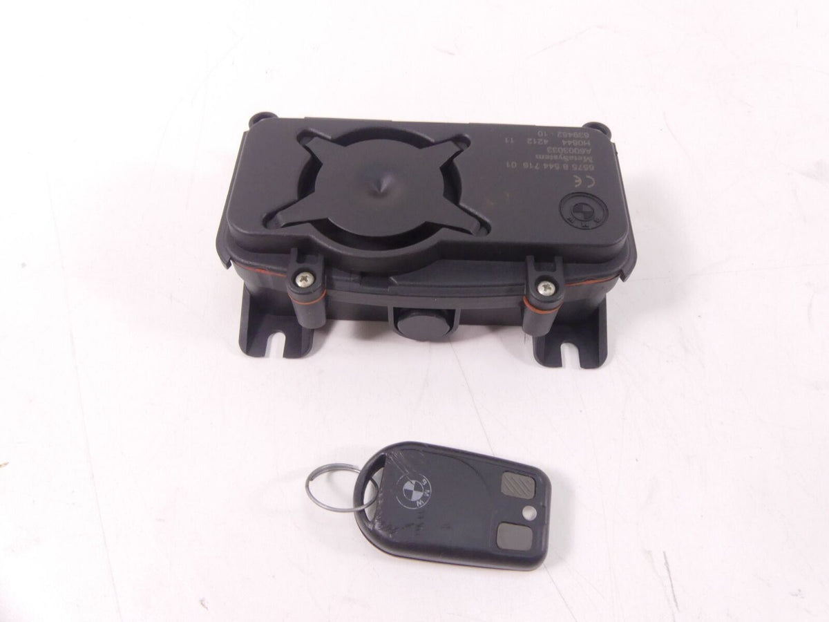 2013 BMW F800GS K72 Alarm Control Siren Module & Fob Key 65758544716 {{ shop.shopifyCountryName }} - Mototech271