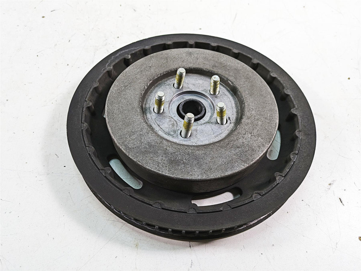 2008 Harley FLHTCU Electra Glide Rear Drive Belt Pulley 66T 1" + Mount 37781-08 {{ shop.shopifyCountryName }} - Mototech271