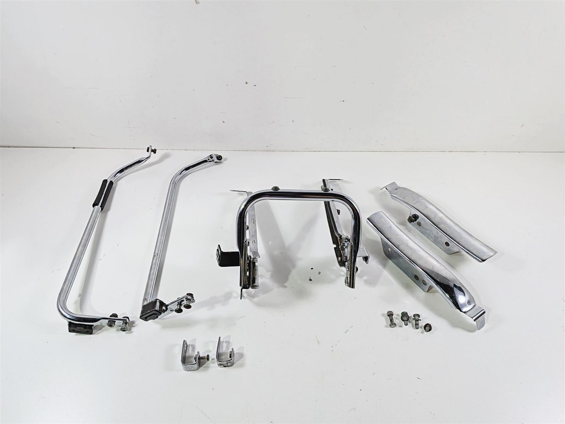 1993 Harley Touring FLHTCU Electra Glide Saddlebag Rail Guard Set 49193-93