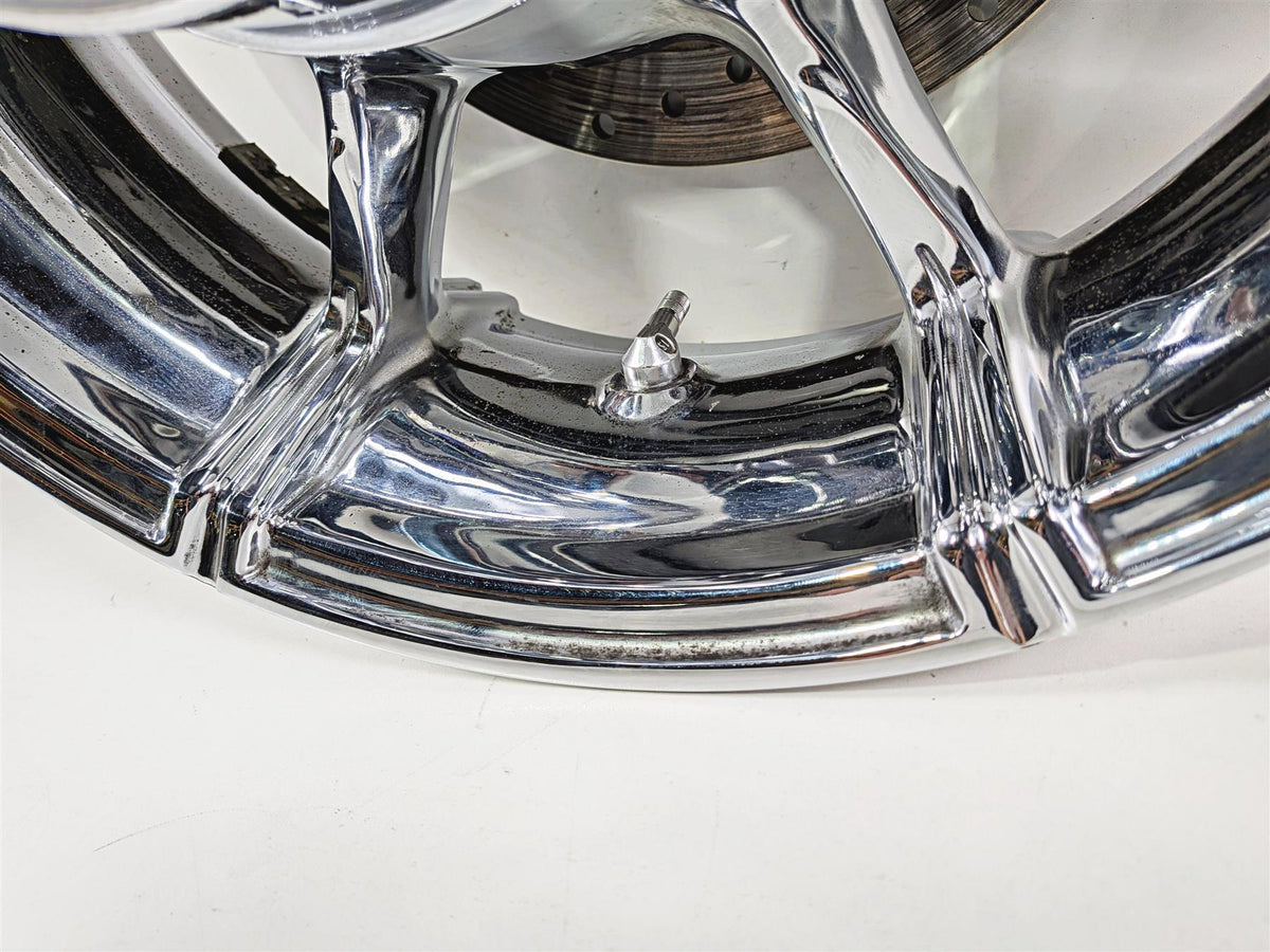 2015 Harley Touring FLTRUSE CVO Road Glide Rear Chrome Slicer Wheel Rim 16x5 40900332-Mototech271