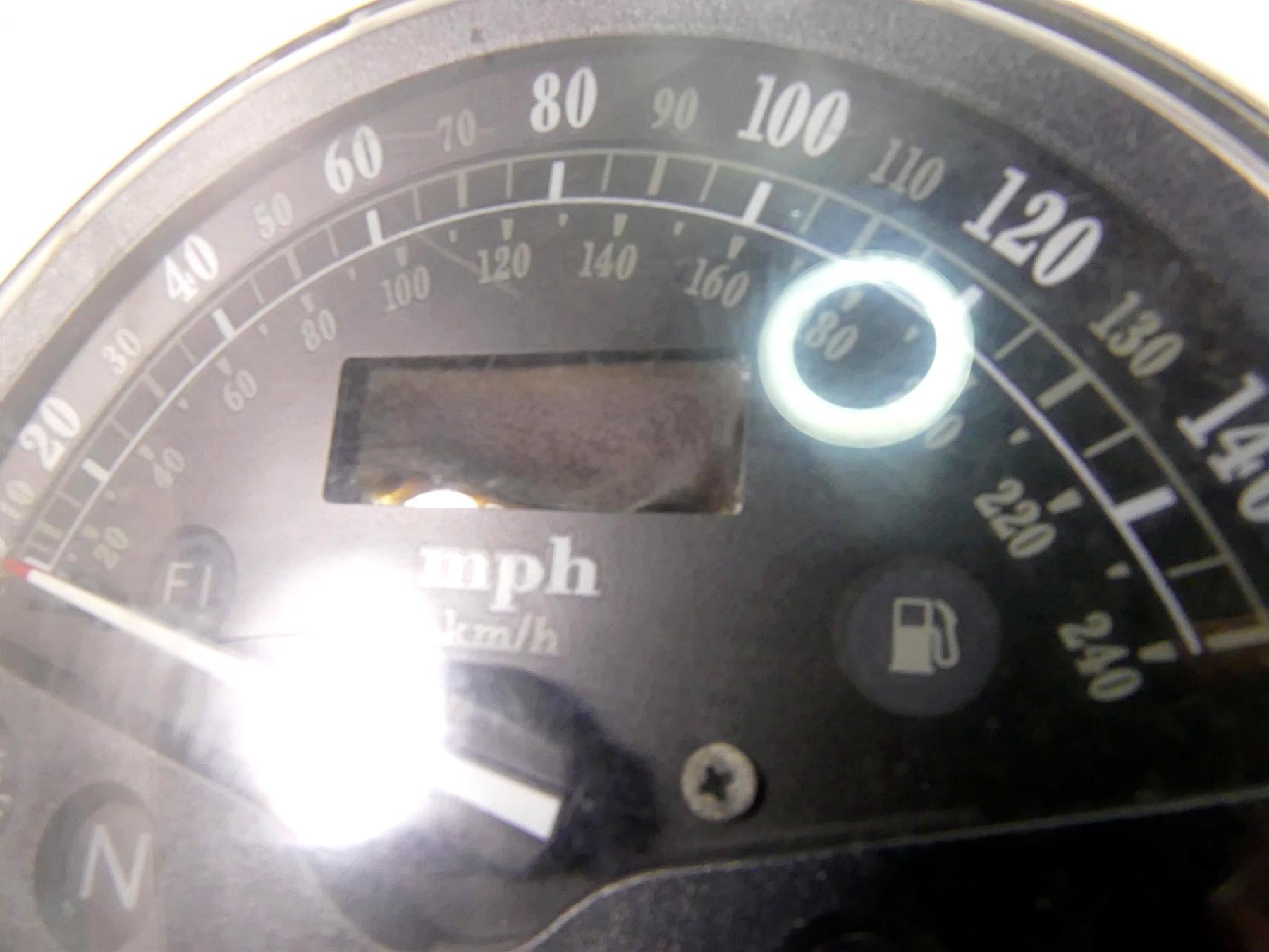 2007 Honda VTX1800 T2 Gauges Speedometer Instrument - For Parts 37200-MCV-R11 {{ shop.shopifyCountryName }} - Mototech271