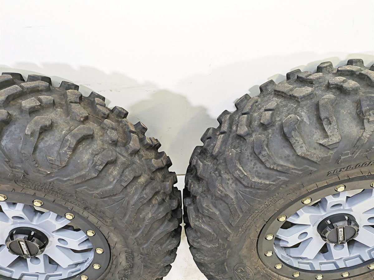 2019 Yamaha YXZ1000 R EPS SS SE System 3 Beadlock 14x6.5 Wheel Rim Tire Set {{ shop.shopifyCountryName }} - Mototech271