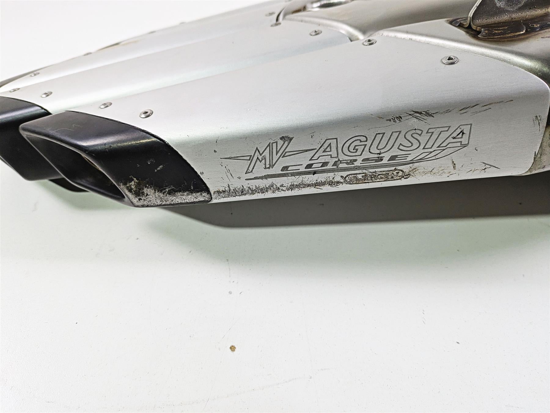2012 Mv Agusta F4 RR Corse Inox Pipes RG4 Exhaust Muffler B3680 RRSC015 {{ shop.shopifyCountryName }} - Mototech271