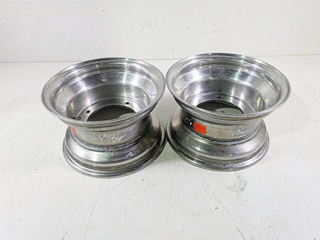 2001 Yamaha Banshee YFZ350 10x6 Douglas Alloy Alumium Front Wheel Rim Set {{ shop.shopifyCountryName }} - Mototech271