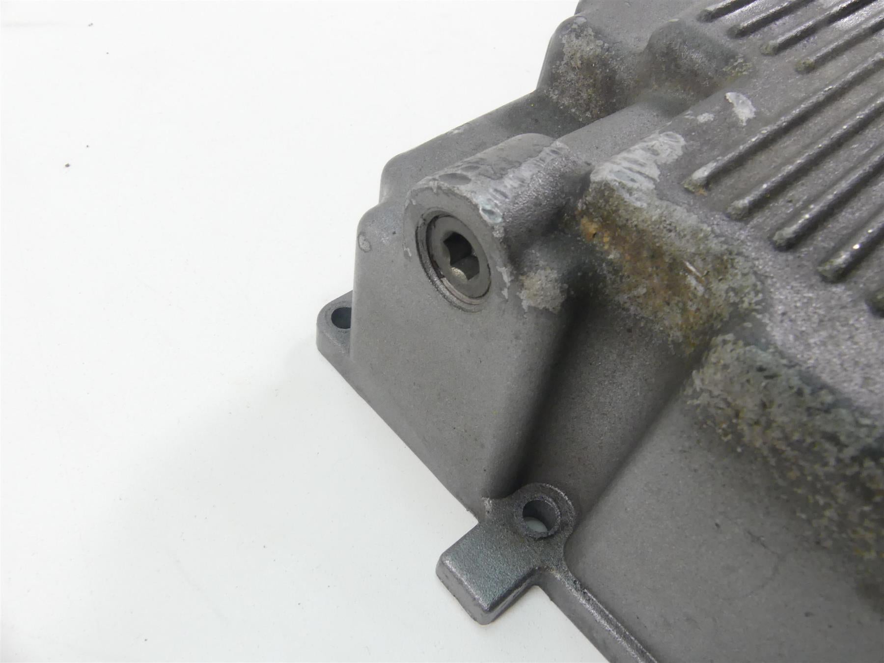 2009 Harley Dyna FXDF SE CVO Fat Bob Transmission Oil Pan Cover 26071-02 {{ shop.shopifyCountryName }} - Mototech271