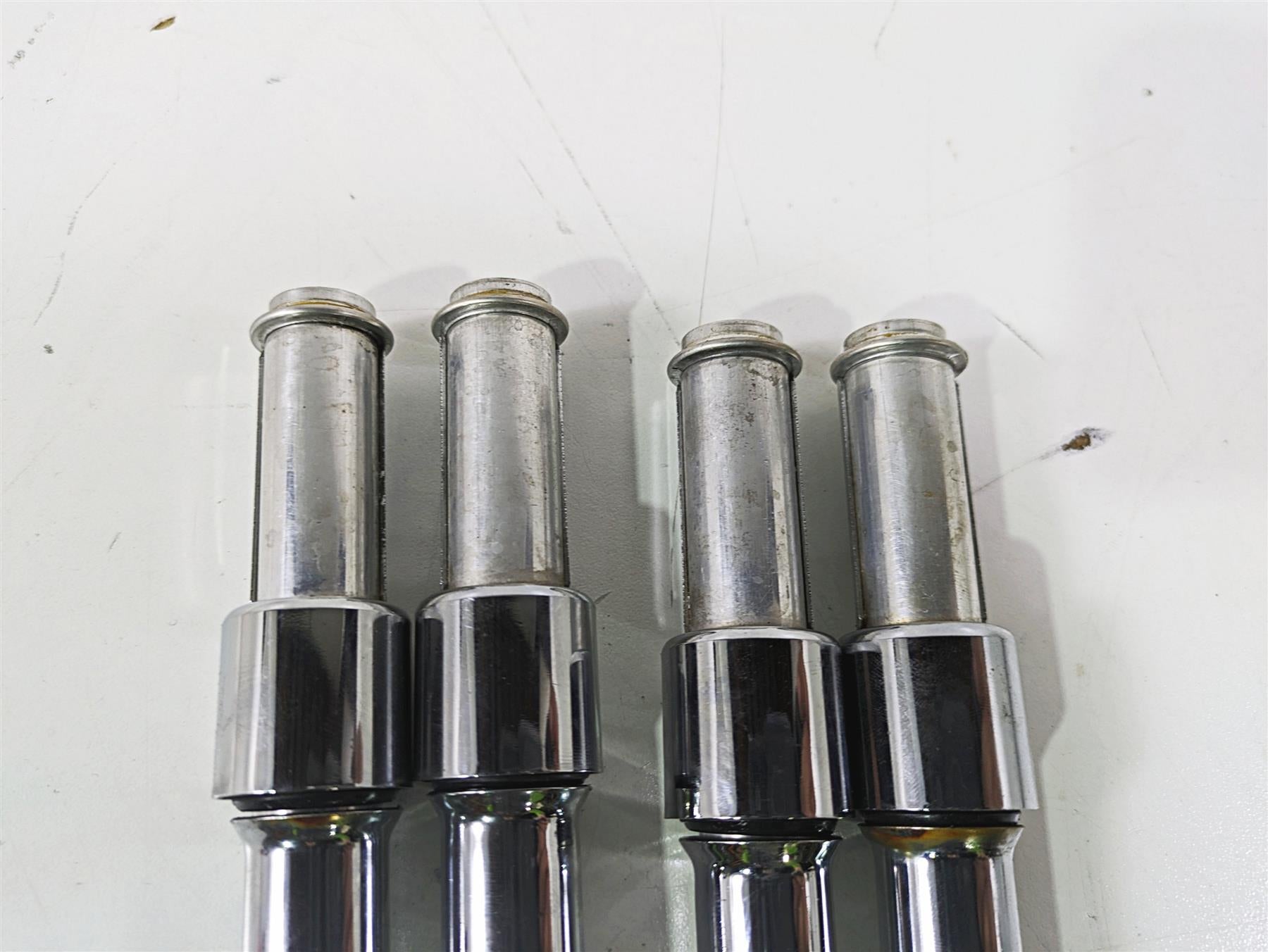 2003 Harley Dyna FXDL Low Rider 100TH Chrome Pushrod Lifter Cover Set 17965-99 {{ shop.shopifyCountryName }} - Mototech271