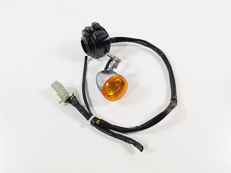 2009 Harley FXCWC Softail Rocker Left Hand Control Switch Turn Signal 71682-06 {{ shop.shopifyCountryName }} - Mototech271