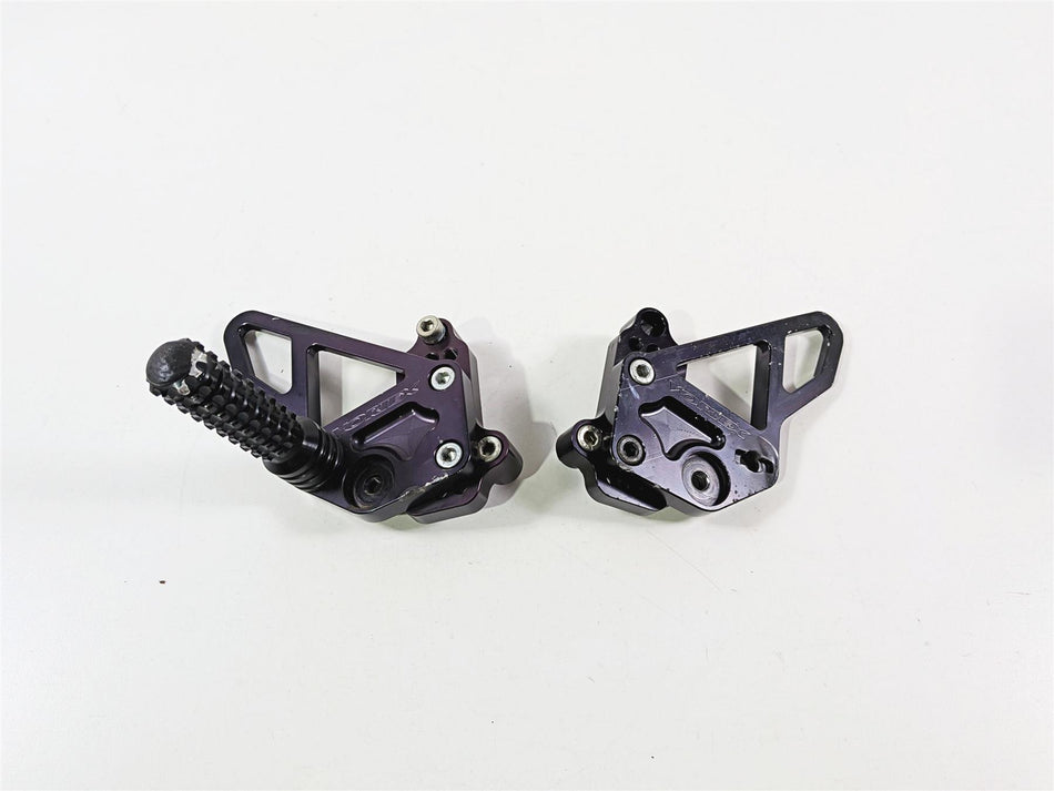 2008 Ducati 1098 SBK Vortex Front Rider Footpeg Mounts - For Parts RS198K