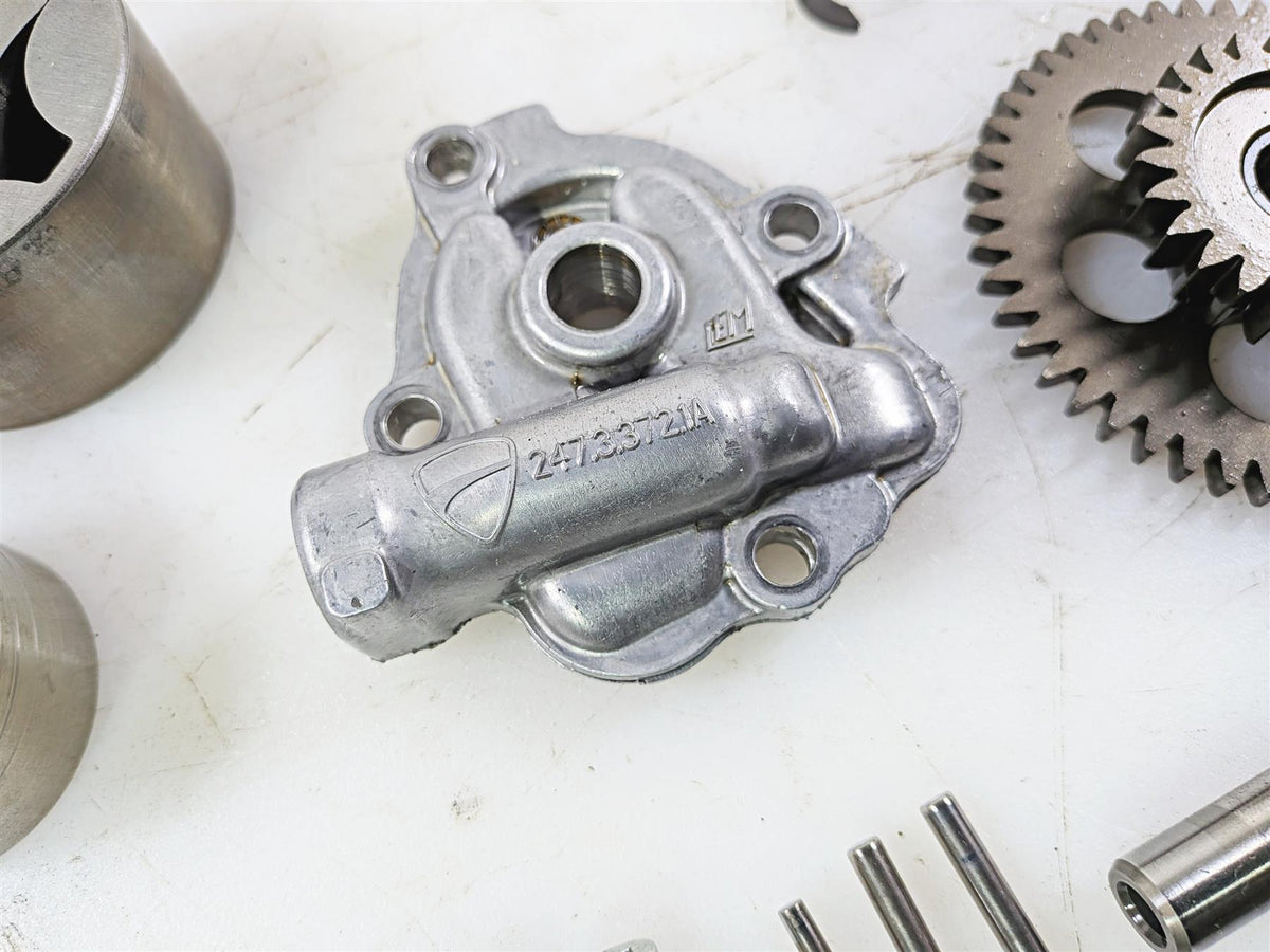 2017 Ducati Panigale 1299 Oil Pump & Cover & Gear Set - Tested 24733721A-Mototech271