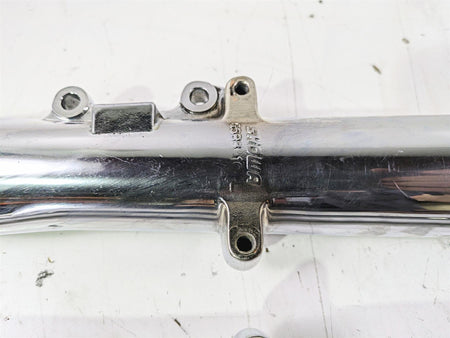 2003 Harley Touring FLHTCUI E-Glide 100th Chrome Front Fork Legs 41mm 46495-02A {{ shop.shopifyCountryName }} - Mototech271