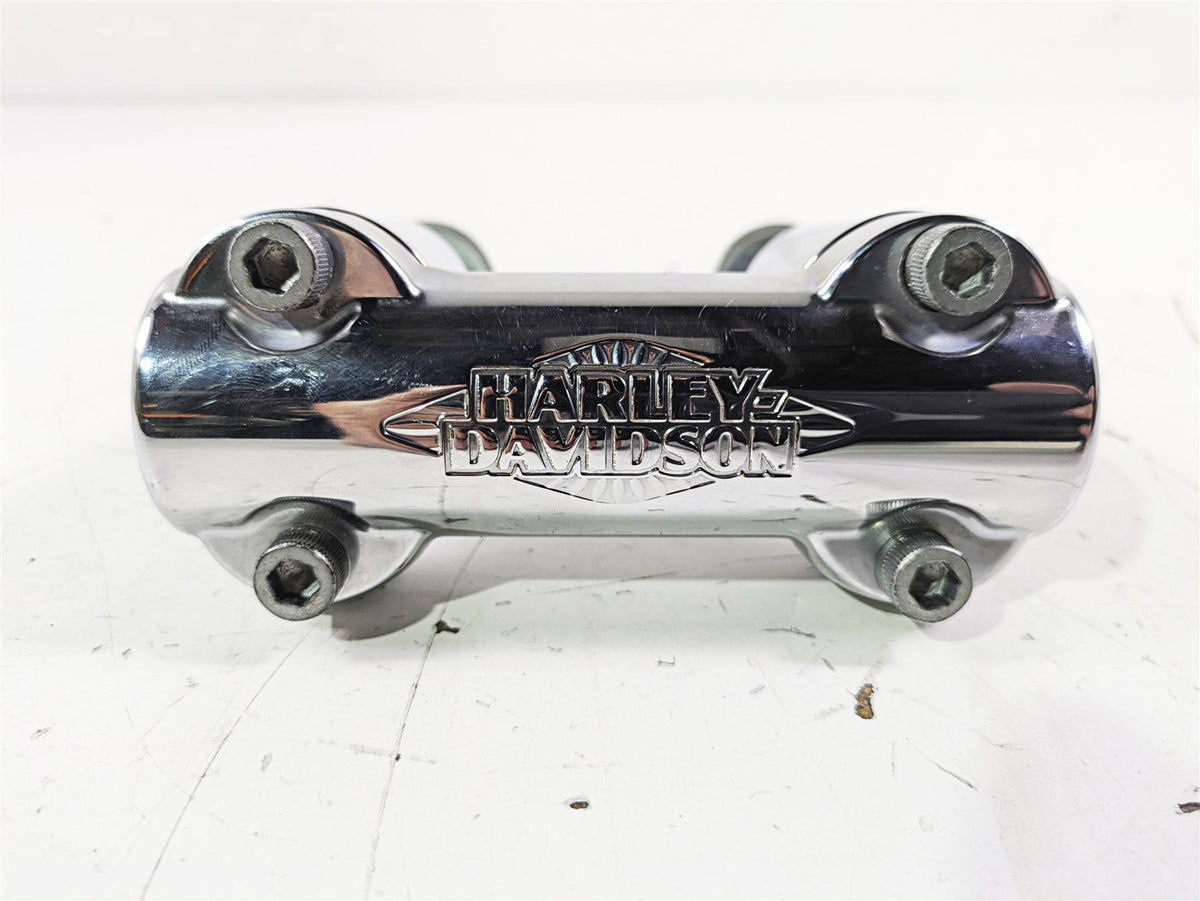 2016 Harley FLSTC Softail Heritage Handlebar Chrome Riser Set 55984-07 {{ shop.shopifyCountryName }} - Mototech271
