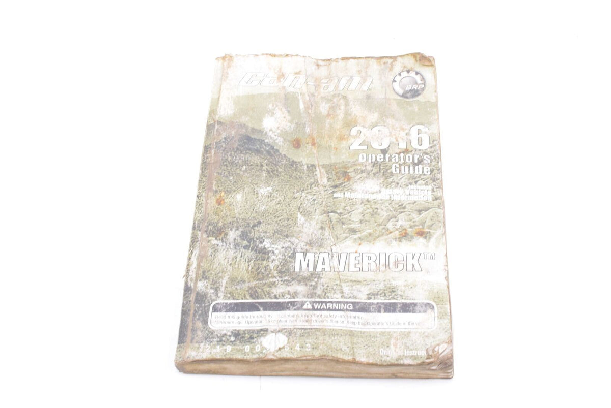 2016 Can-Am Maverick 1000R STD Owners Manual {{ shop.shopifyCountryName }} - Mototech271