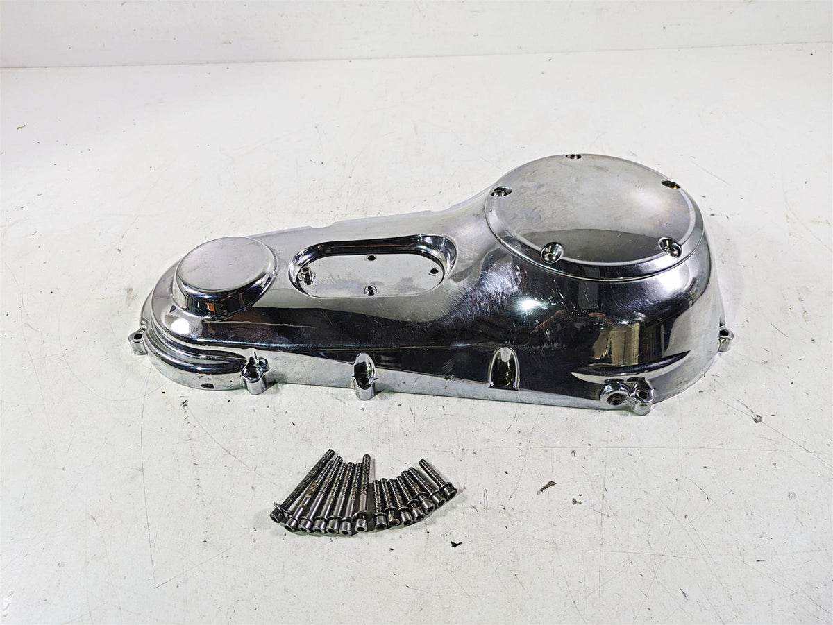 2002 Harley FLSTC Softail Heritage Classic Outer Primary Clutch Cover 60506-99 {{ shop.shopifyCountryName }} - Mototech271