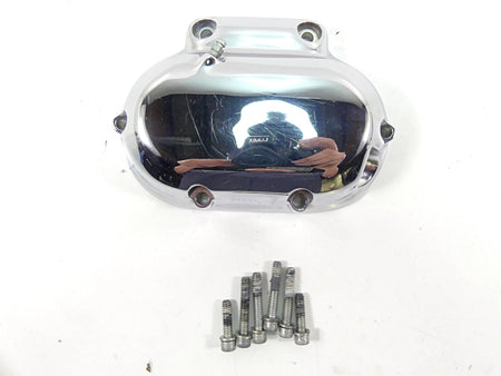 2007 Harley Touring FLHRSE CVO Road King Chrome Side Clutch Slave Cover 37137-07 {{ shop.shopifyCountryName }} - Mototech271