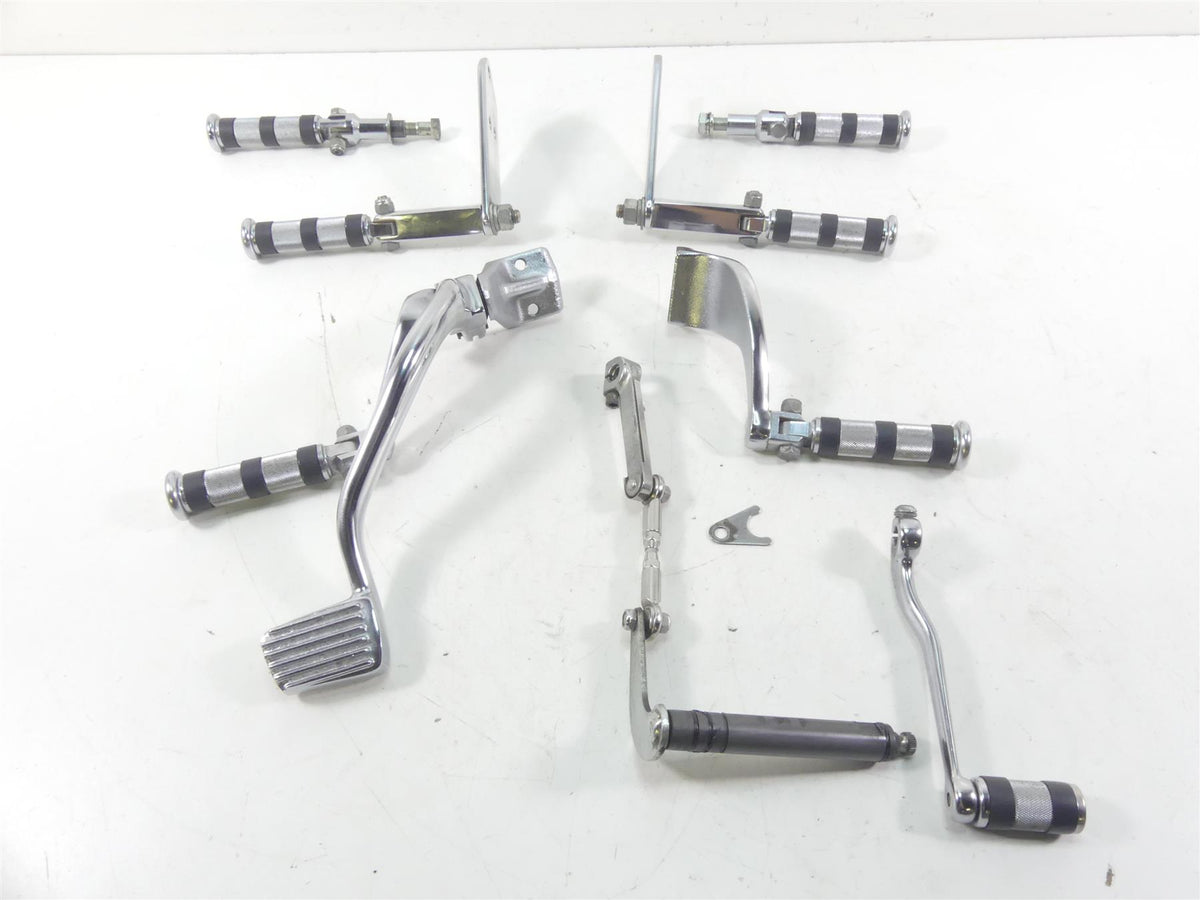 2000 Harley Dyna FXR4 CVO Super Glide Front Rear Footpeg Foot Peg Set 50639-81 {{ shop.shopifyCountryName }} - Mototech271