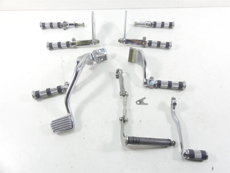2000 Harley Dyna FXR4 CVO Super Glide Front Rear Footpeg Foot Peg Set 50639-81 {{ shop.shopifyCountryName }} - Mototech271