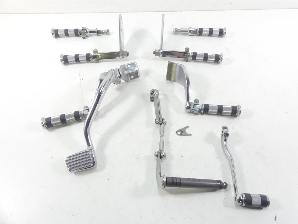 2000 Harley Dyna FXR4 CVO Super Glide Front Rear Footpeg Foot Peg Set 50639-81 {{ shop.shopifyCountryName }} - Mototech271