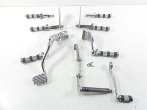 2000 Harley Dyna FXR4 CVO Super Glide Front Rear Footpeg Foot Peg Set 50639-81