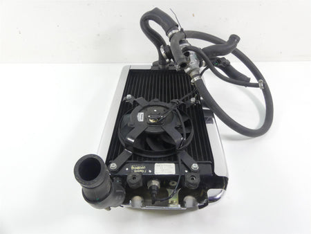 2006 Honda VTX1800 C2 Radiator Fan Hoses Guard Chrome Cover Set 19010-MCH-C21 {{ shop.shopifyCountryName }} - Mototech271