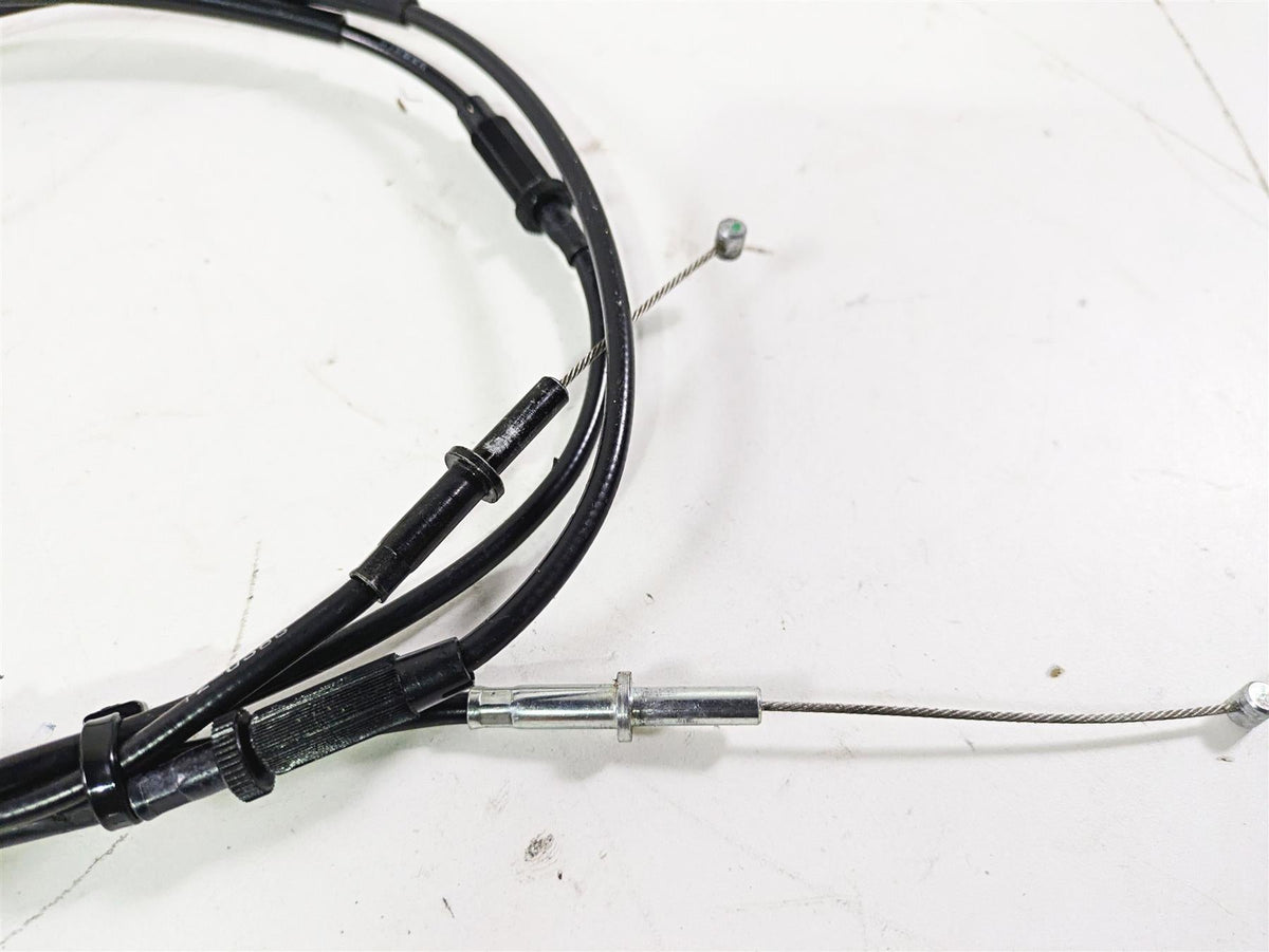 2024 Kawasaki ZX6R ZX636 Ninja Throttle Grip Handle Cable Set 46019-0020 {{ shop.shopifyCountryName }} - Mototech271