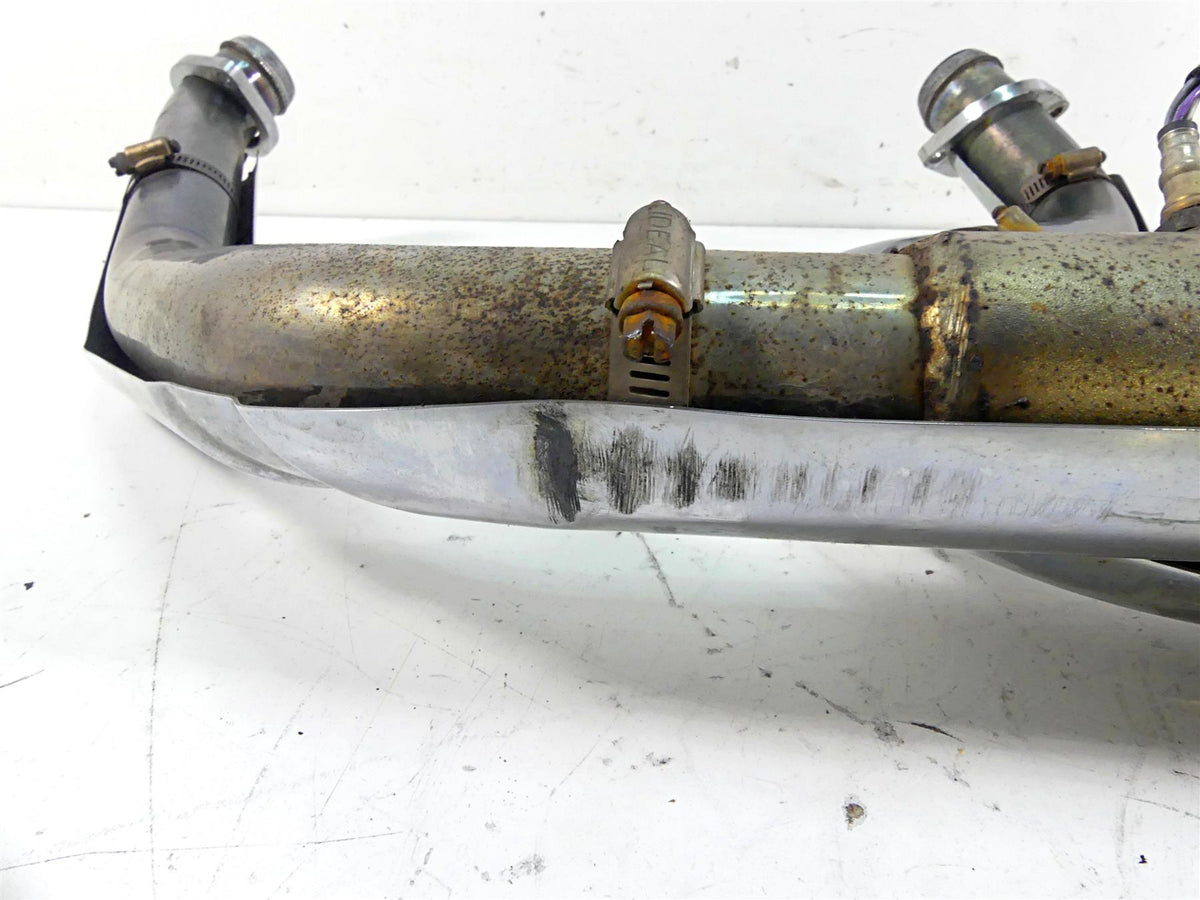 2010 Harley Touring FLHRC Road King Oem Exhaust Header Manifold Set 66855-10A {{ shop.shopifyCountryName }} - Mototech271
