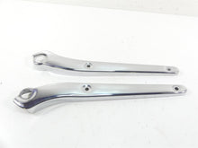 Load image into Gallery viewer, 2015 Harley FLD Dyna Switchback Rear Chrome Fender Struts 60877-12 60878-12
