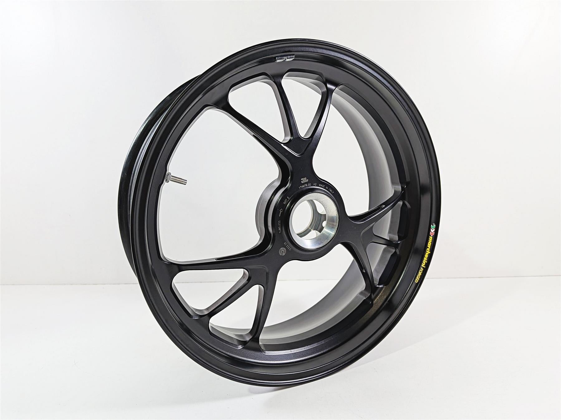 2019 Ducati Panigale V4S V4 S Corse Nice Rear Wheel Rim Marchesini Forged 17x6 50222121AA {{ shop.shopifyCountryName }} - Mototech271