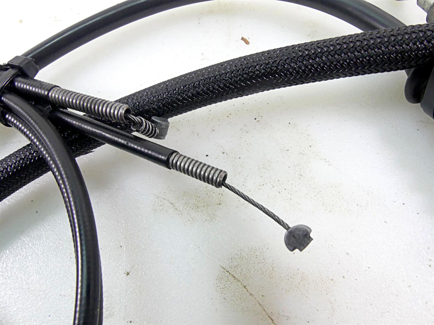 2017 Harley Dyna FXDB Street Bob 10" Risers Throttle Cable Clutch & Brake Line {{ shop.shopifyCountryName }} - Mototech271