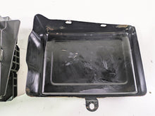 Load image into Gallery viewer, 2015 Harley FXDF Dyna Fat Bob Right Battery Tray &amp; Cover 66444-12DH 70379-06B
