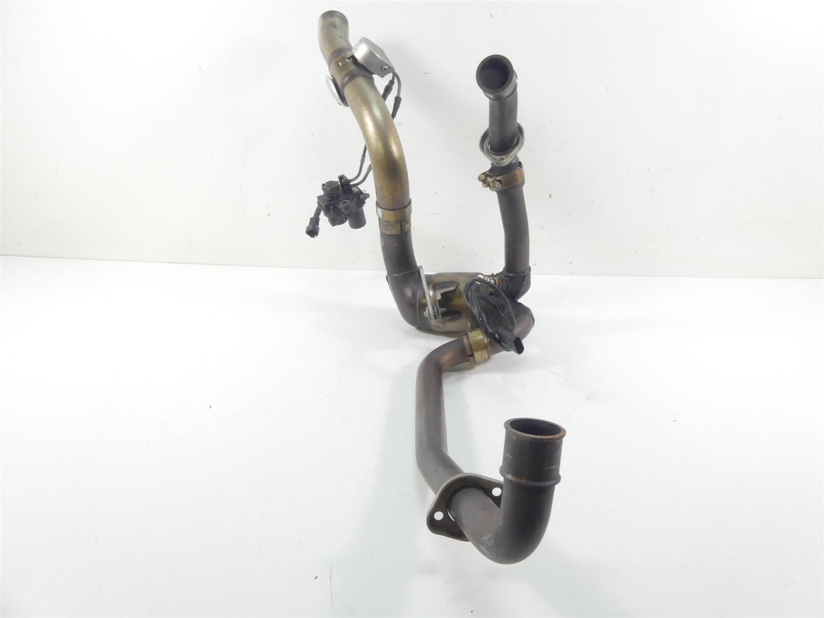 2008 Ducati Hypermotard 1100 Oem Exhaust Pipe Header Manifold + Servo 57221451A {{ shop.shopifyCountryName }} - Mototech271