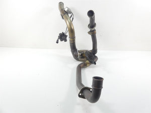 2008 Ducati Hypermotard 1100 Oem Exhaust Pipe Header Manifold + Servo 57221451A