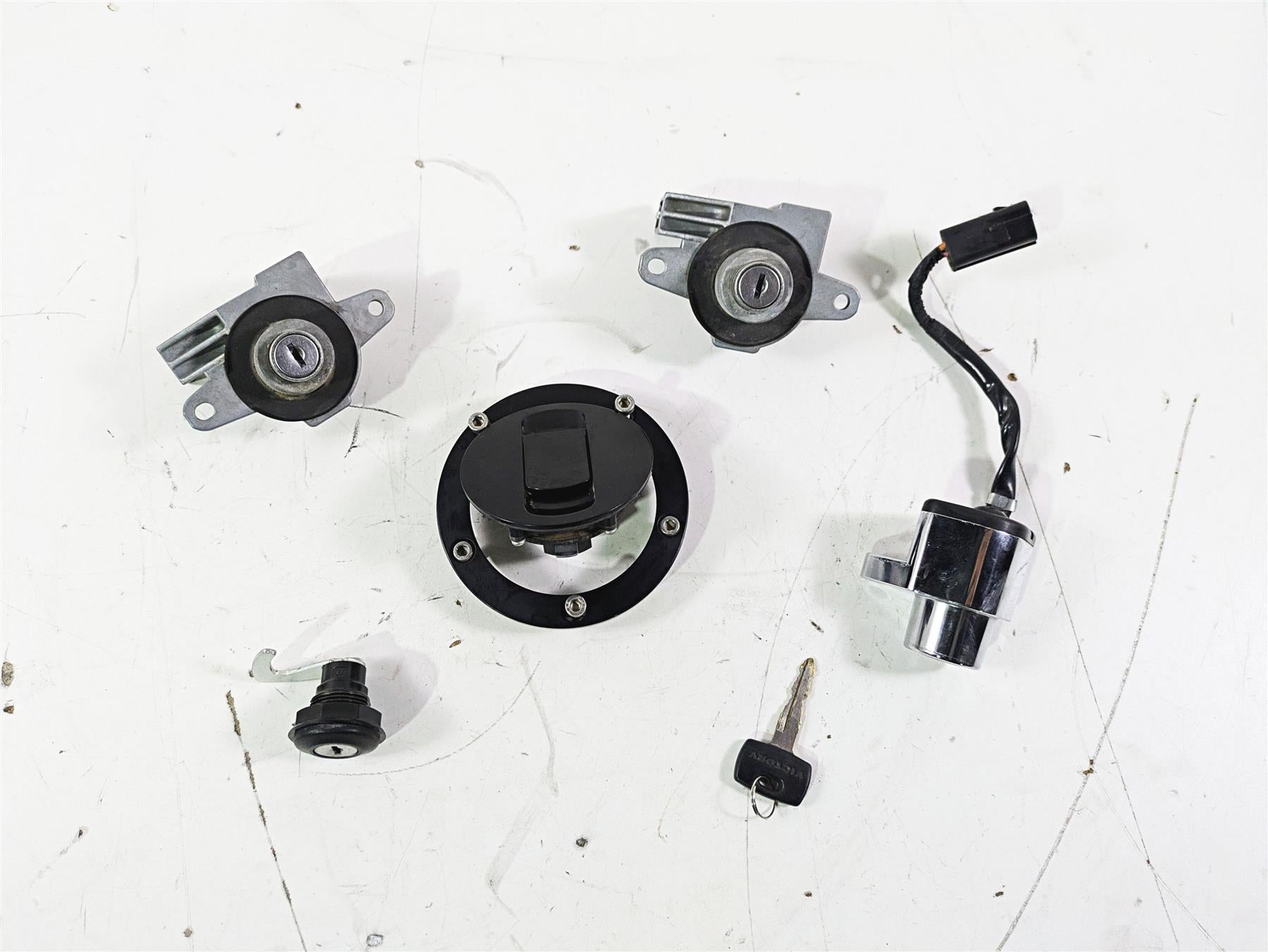 2012 Victory Cross Country Ignition Switch Key Locks Set 4012943 {{ shop.shopifyCountryName }} - Mototech271