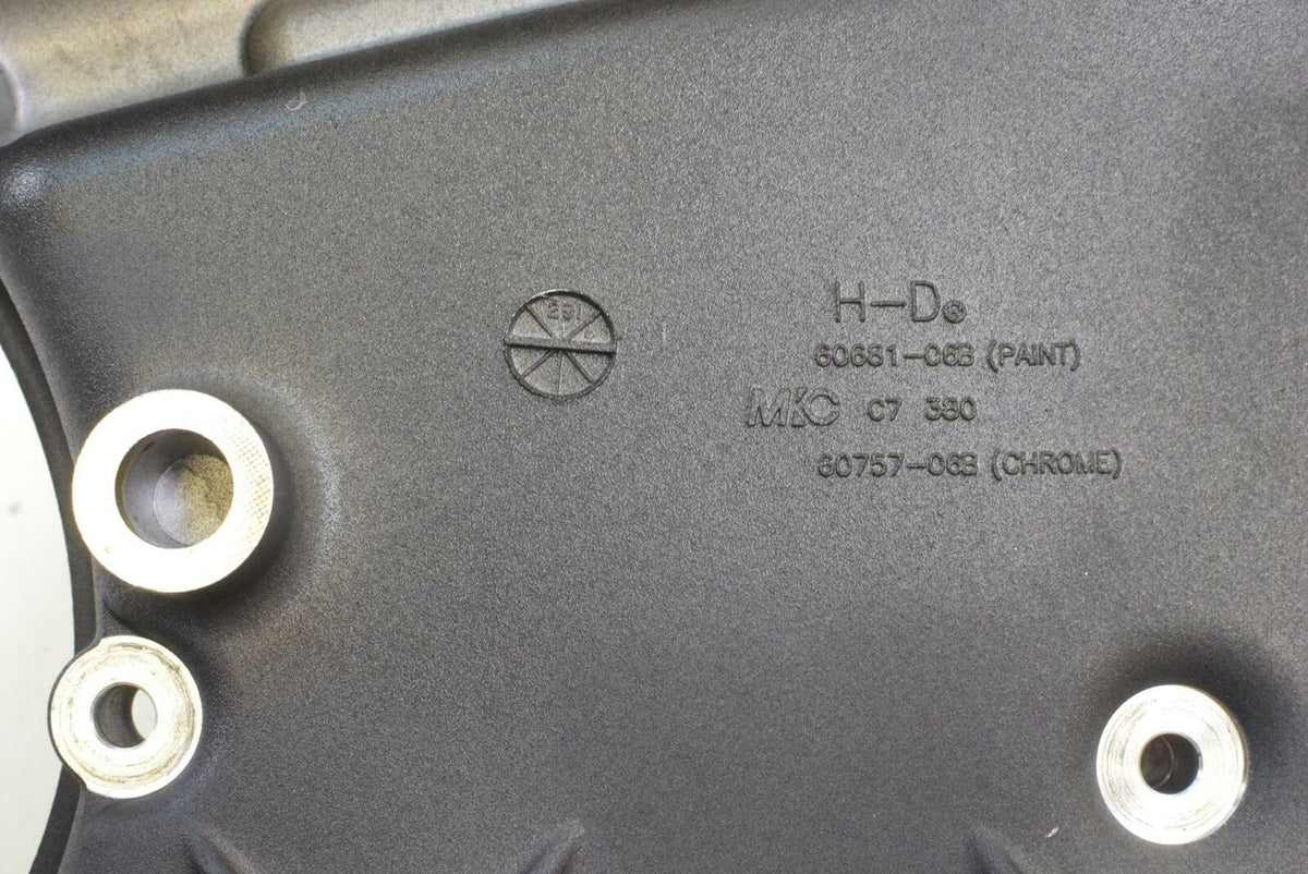 2011 Harley Softail FLSTSB Cross Bones Inner Primary Drive Clutch Cover 60681-06 {{ shop.shopifyCountryName }} - Mototech271