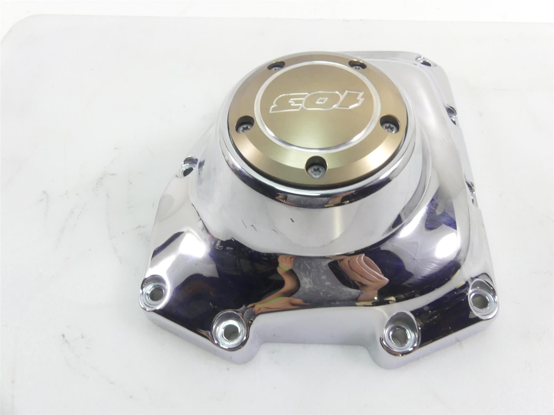 2011 Harley Touring FLTRU Road Glide Engine Side Cam Shaft Cover 103ci 25369-01B {{ shop.shopifyCountryName }} - Mototech271