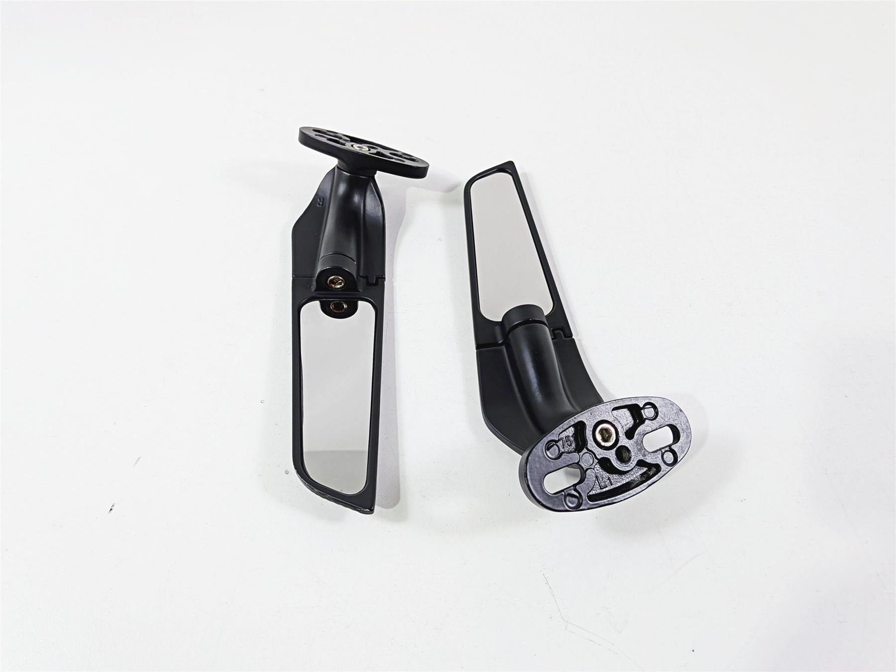 2008 Yamaha YZF R1 RN19 Adjustable Rotating Wing Rear View Mirror Set {{ shop.shopifyCountryName }} - Mototech271