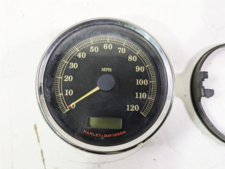 2008 Harley FLSTC 105TH Softail Heritage Speedometer Gauge Instr 27k 67033-08 {{ shop.shopifyCountryName }} - Mototech271