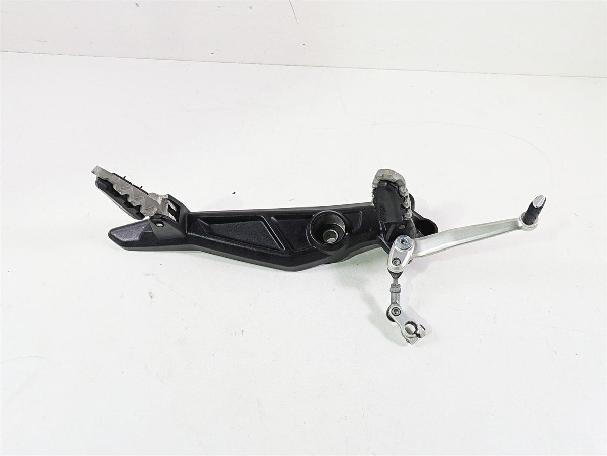 2013 Ducati Hypermotard 821 SP Left Foot Peg Bracket & Shifter -Read 82412111AA {{ shop.shopifyCountryName }} - Mototech271