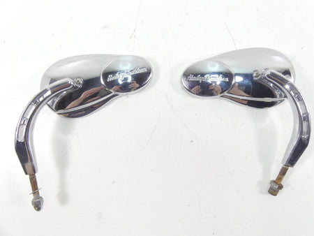 2008 Harley FXCWC Softail Rocker C Split Chrome Rear View Mirrors 91845-03B {{ shop.shopifyCountryName }} - Mototech271
