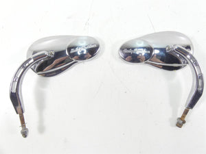 2008 Harley FXCWC Softail Rocker C Split Chrome Rear View Mirrors 91845-03B