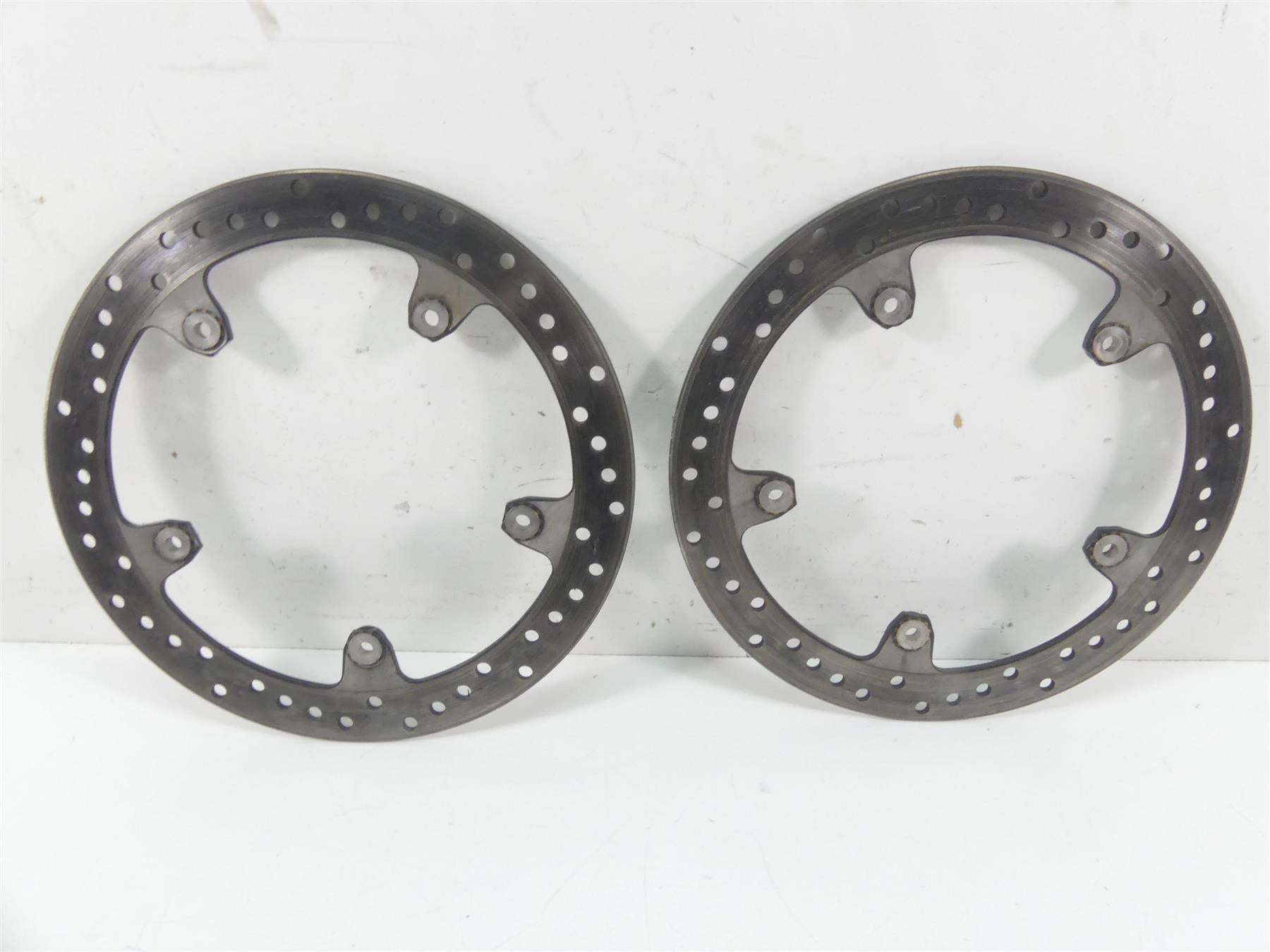 2012 BMW S1000RR K46 Front Brembo Brake Disc Rotor Set 320Mm 34117723493 {{ shop.shopifyCountryName }} - Mototech271