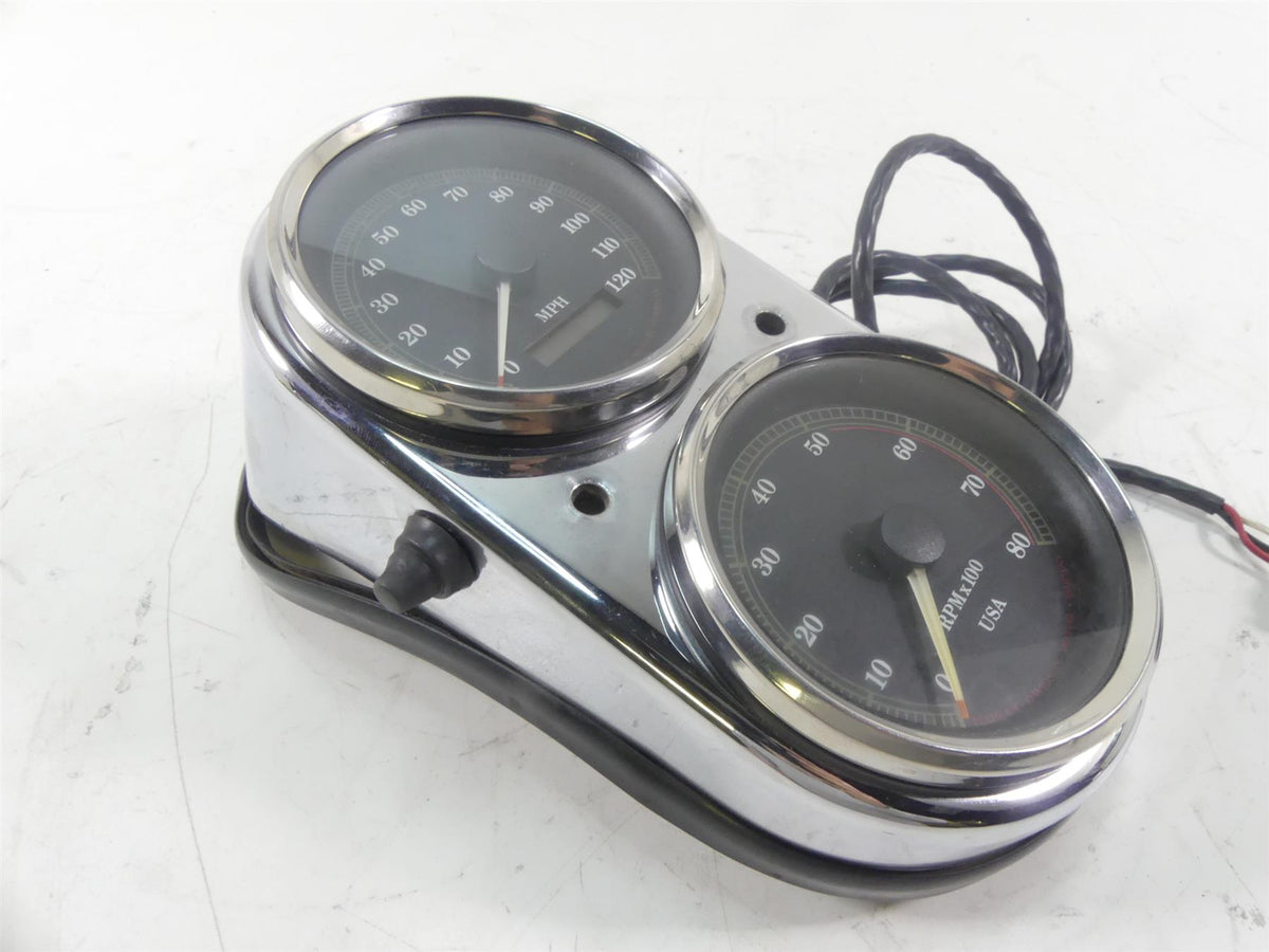 1995 Harley Dyna FXDL Low Rider Speedometer Tachometer 12K Gauges 67025-95 {{ shop.shopifyCountryName }} - Mototech271