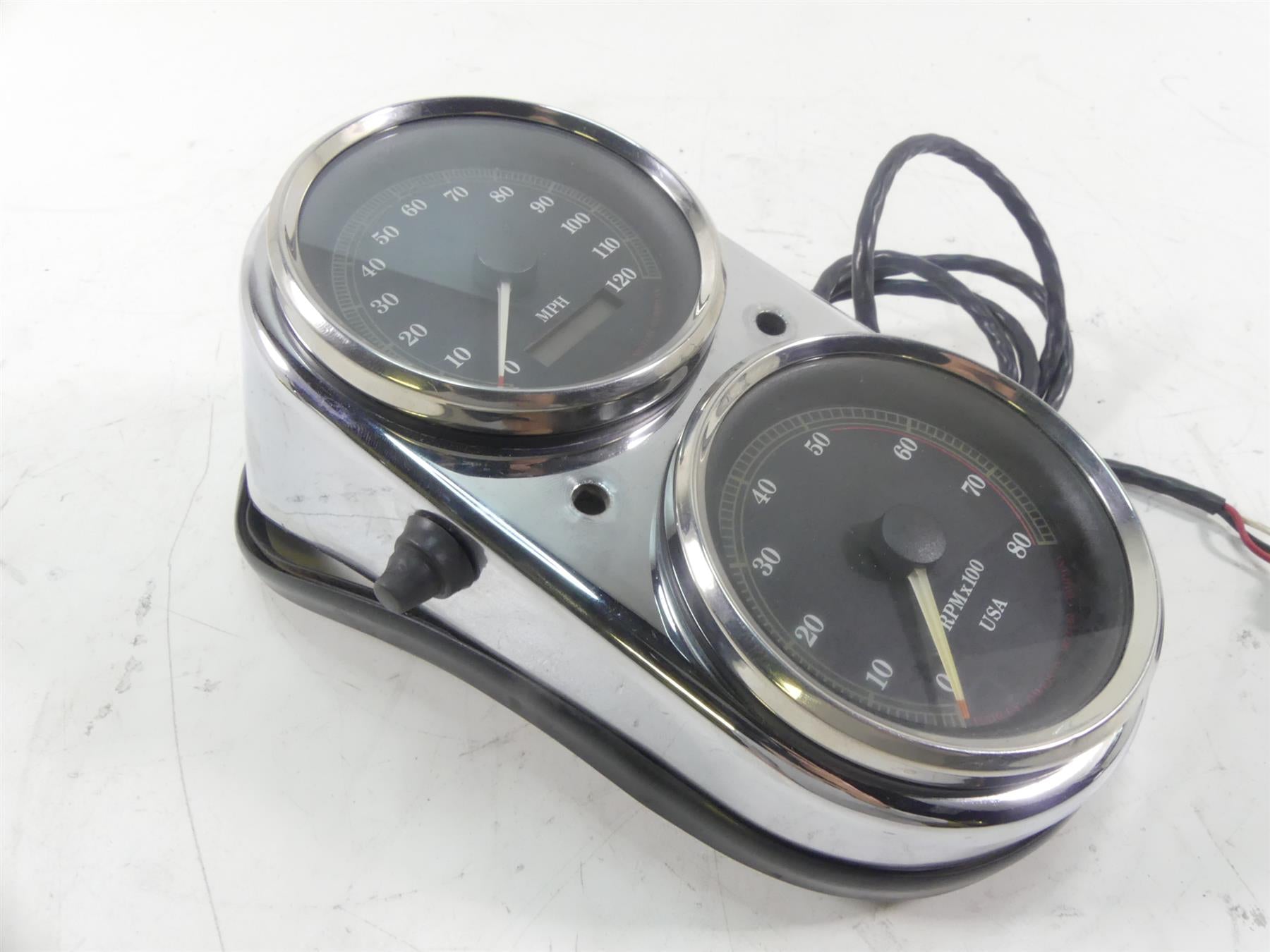 1995 Harley Dyna FXDL Low Rider Speedometer Tachometer 12K Gauges 67025-95 {{ shop.shopifyCountryName }} - Mototech271