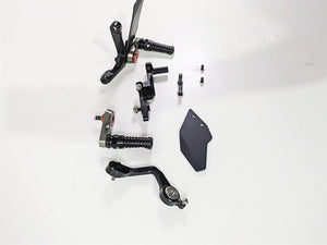 2022 Ducati Streetfighter V2 Gilles Tooling Adjustable Rearset Parts MUE2-D03-B