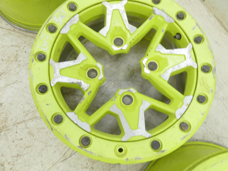 2020 Can Am Maverick X3 XMR Turbo RR 14x7 Manta Green Wheel Set 705402473 {{ shop.shopifyCountryName }} - Mototech271