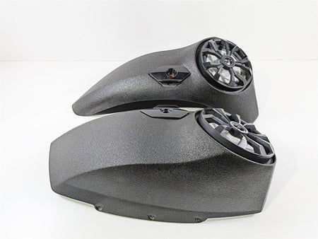 2016 Victory Cross Country Wrinkle Black Saddlebag Lid & Speaker Set {{ shop.shopifyCountryName }} - Mototech271