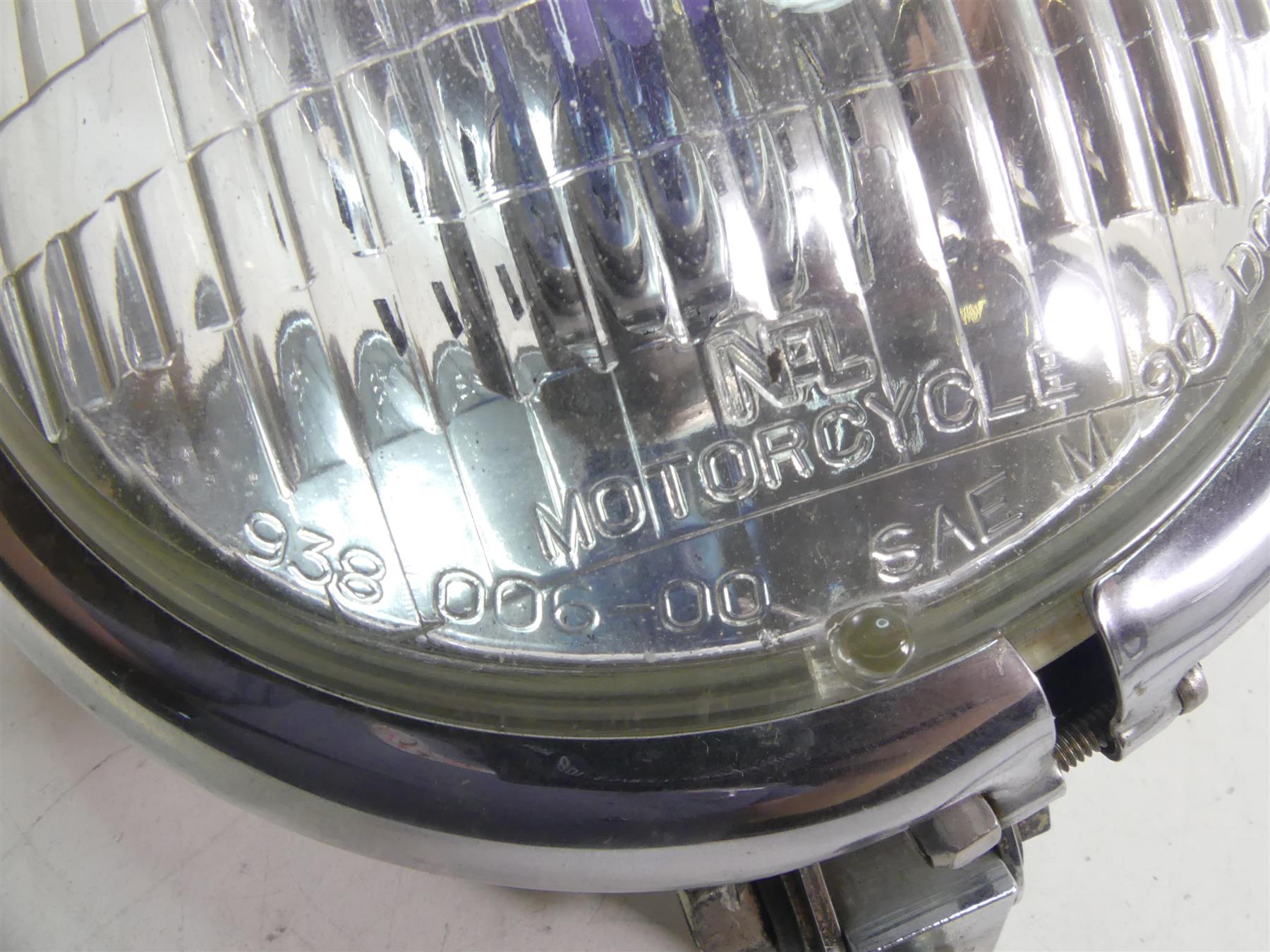 2000 Harley Dyna FXR4 CVO Super Glide Headlight Head Light Lens Lamp 68295-99 {{ shop.shopifyCountryName }} - Mototech271