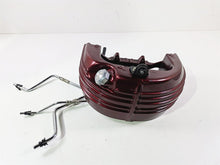 Load image into Gallery viewer, 2008 Harley FXCWC Softail Rocker Oil Tank Reservoir Deep Red Pearl 62547-08
