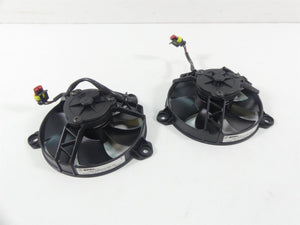 2010 Ducati Streetfighter 1098 S Coolant Radiator Fan Fans Set 55040201A