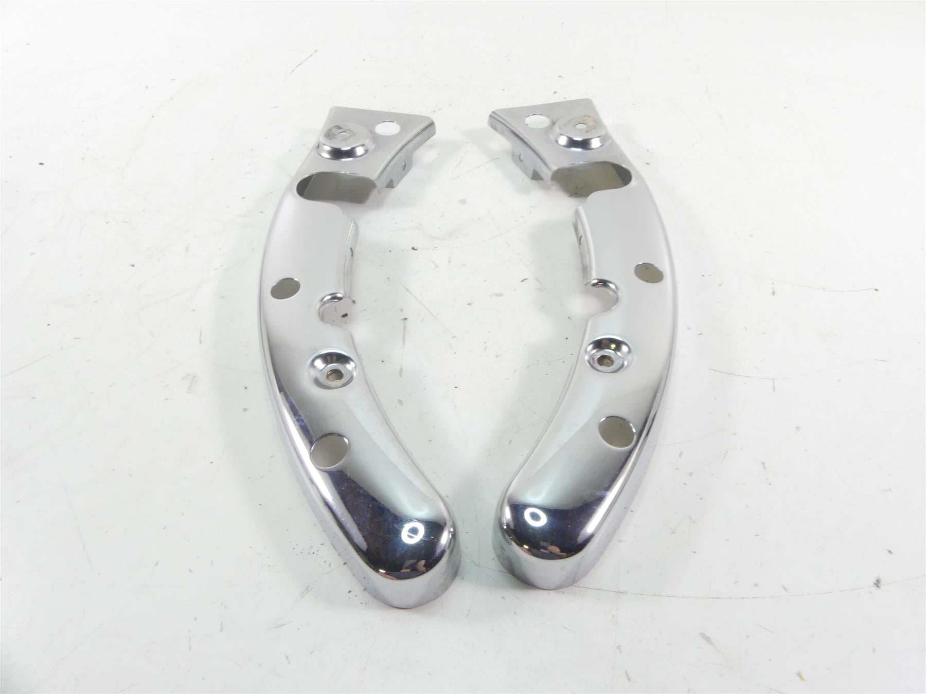2013 Harley Touring FLHX Street Glide Subframe Strut Chrome Cover Set 47502-09A {{ shop.shopifyCountryName }} - Mototech271