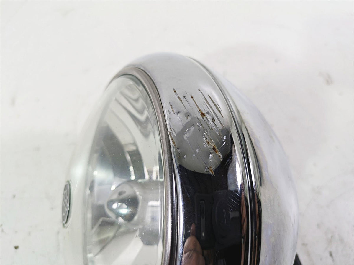 2005 Harley Softail FLSTFSE CVO Fat Boy Headlight Lamp & Bracket -Read 67903-00A {{ shop.shopifyCountryName }} - Mototech271